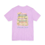 Proverbs 31:25 Floral Cross Tee — Inspirational Women’s Bible Verse Shirt