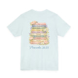 Proverbs 31:25 Floral Cross Tee — Inspirational Women’s Bible Verse Shirt